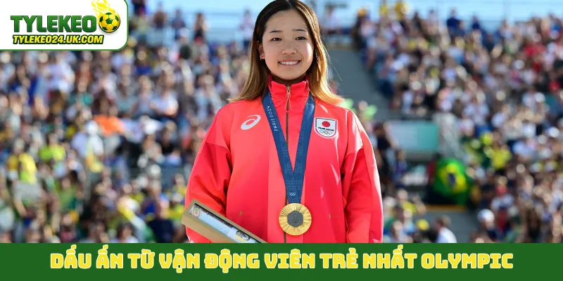 Dấu ấn từ vận động viên trẻ nhất Olympic