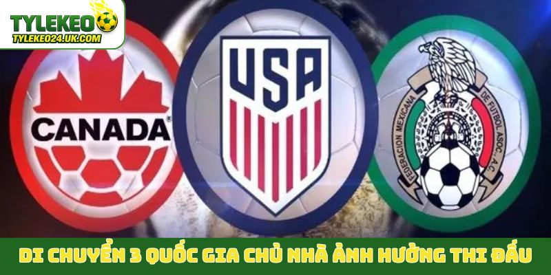 Hành trình di chuyển giữa 3 quốc gia chủ nhà ảnh hưởng tốc độ thi đấu