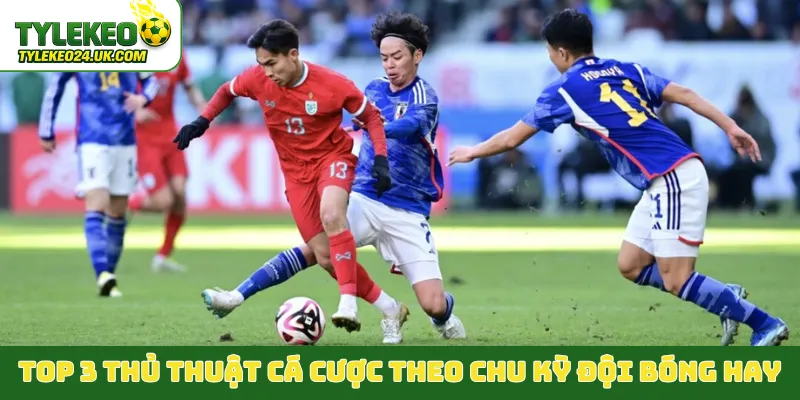 Top 3 thủ thuật cá cược theo chu kỳ đội bóng hay